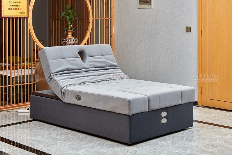 三节按摩床升降滑动款